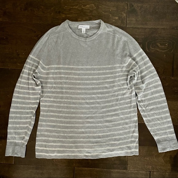 Men’s Cashmere & Linen Sweater - Picture 3 of 6